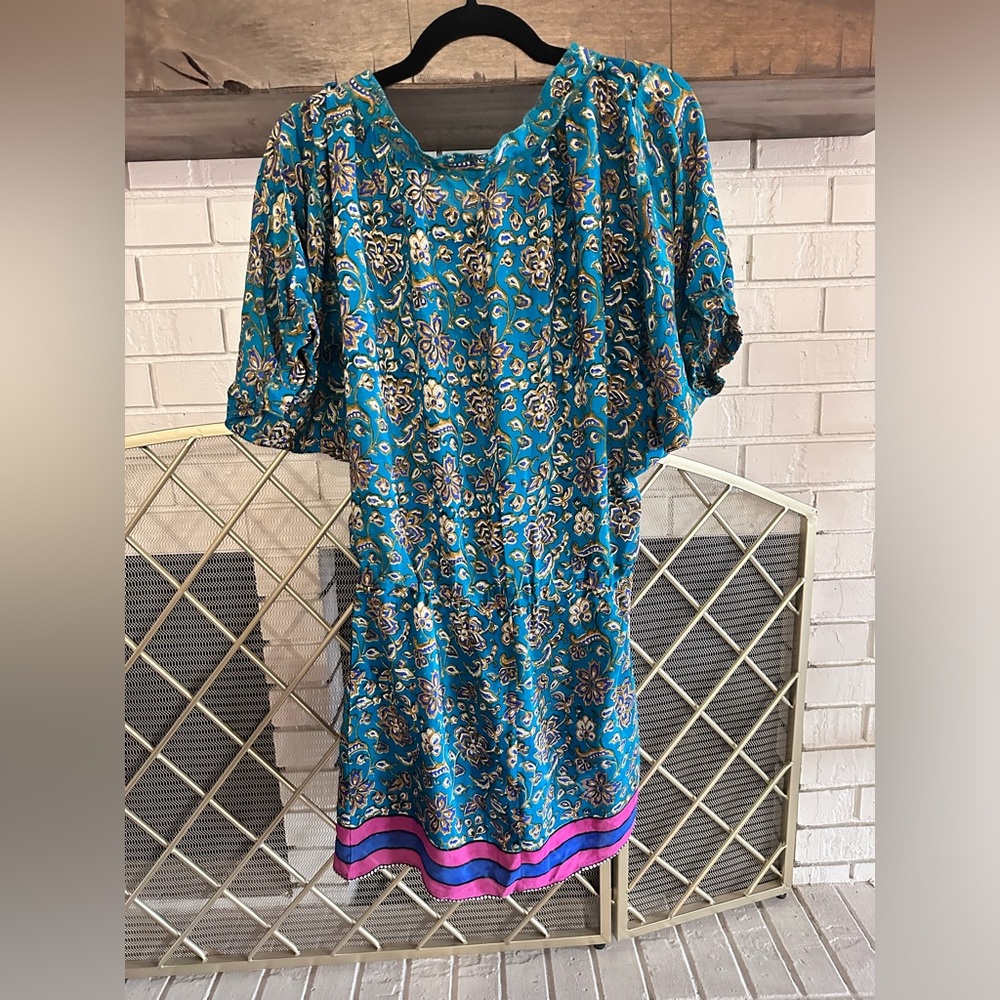 Patterned Mini Dress - image 3